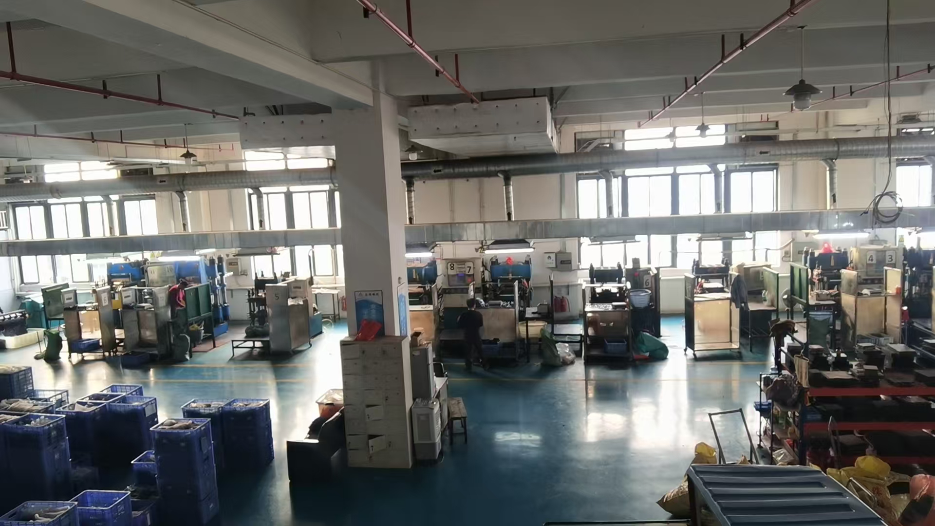 W fabryce produkcji gumy Zhengguan